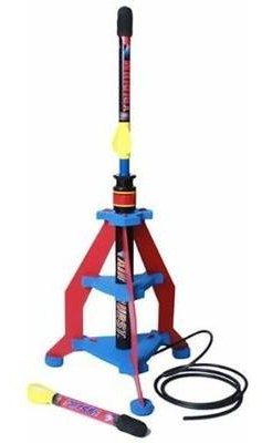 Gift Idea Air Burst Air Powered Rocket with Launcher For Sale