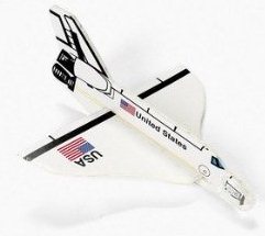 UFO Wisconsin Store Space Shuttle Glider Toy for sale