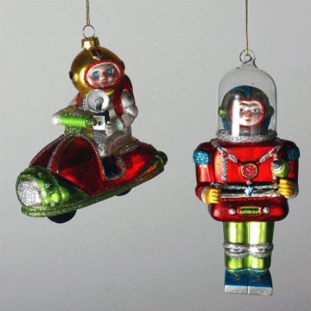 Outer Space Ornaments Space Man