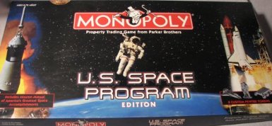 Outer Space Monopoly Game Gift Idea 2013
