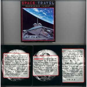 Outer Space Travel Quiz Card Game