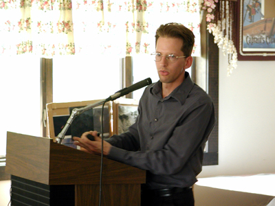 Mike Schratt at UFO Daze